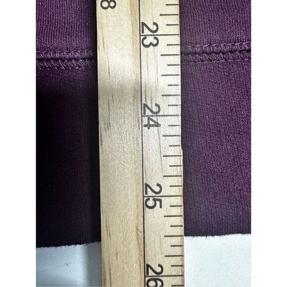 Merona Shawl Collar Sweater Women Size XL Purple Knit Cotton Blend 1 Button - Picture 5 of 10